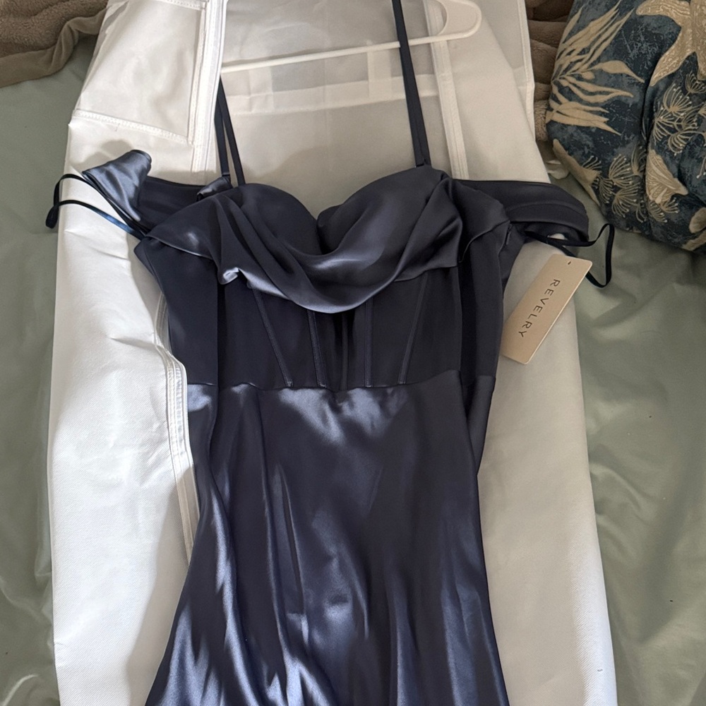 Revelry Navy Blue Wedding Dress